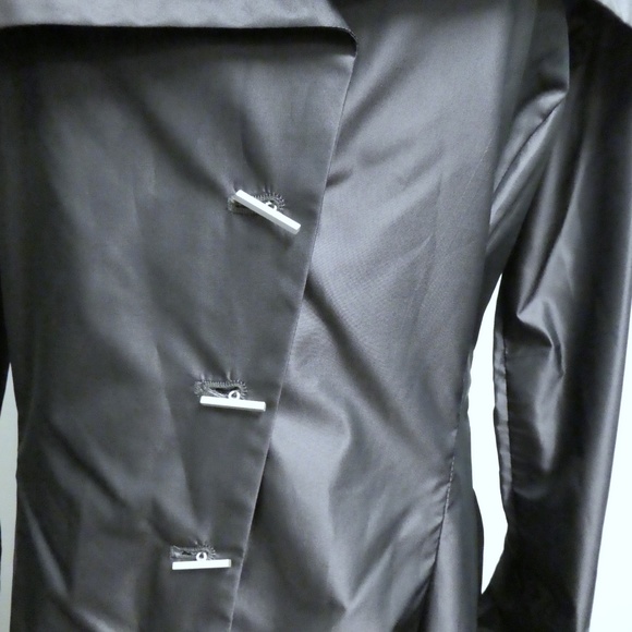 ANETT ROSTEL WIDE COLLAR MAXI DRESS ART WEAR 38 M - Picture 4 of 8